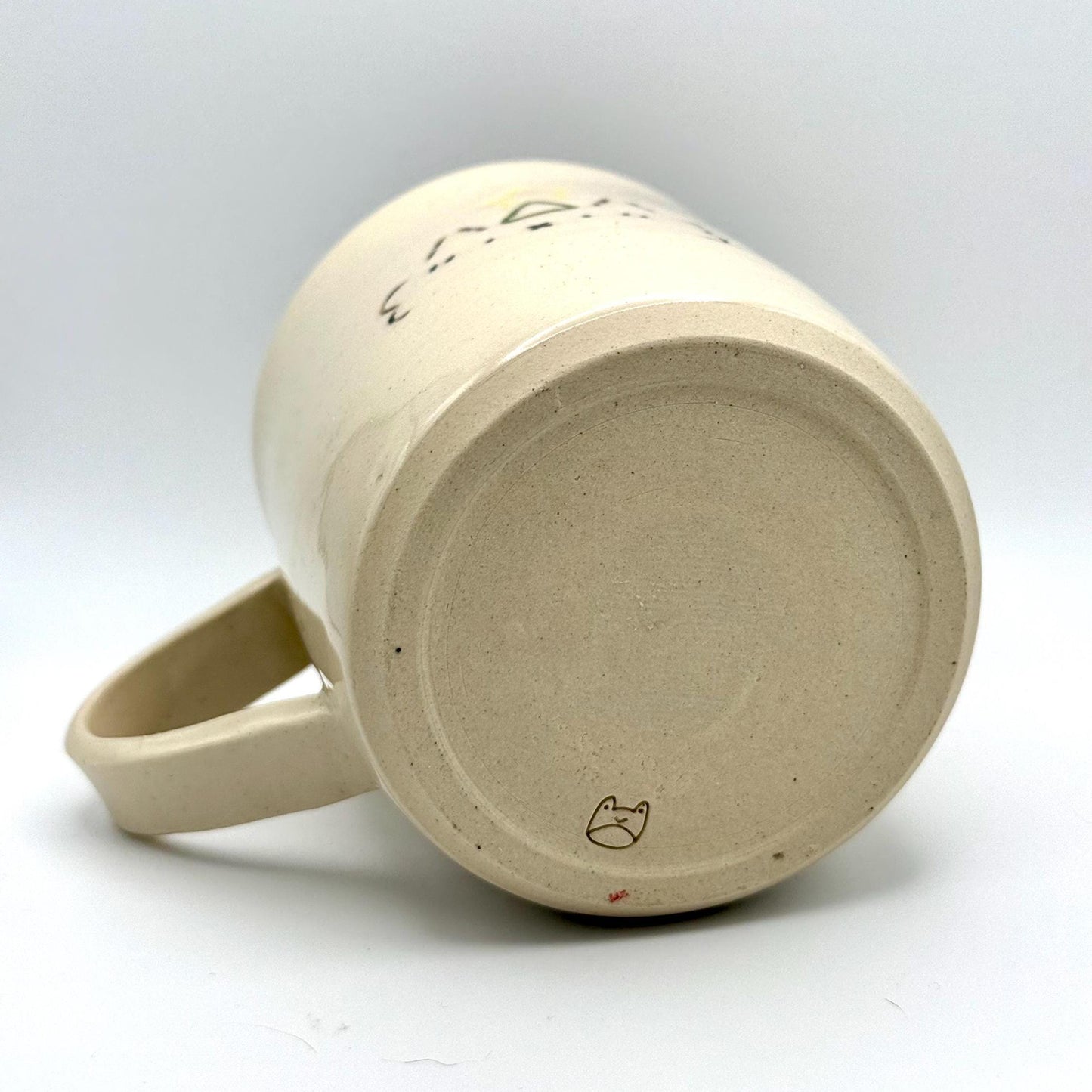 Party Kaomoji Tortoise Shell Cat Handmade Unique Mug