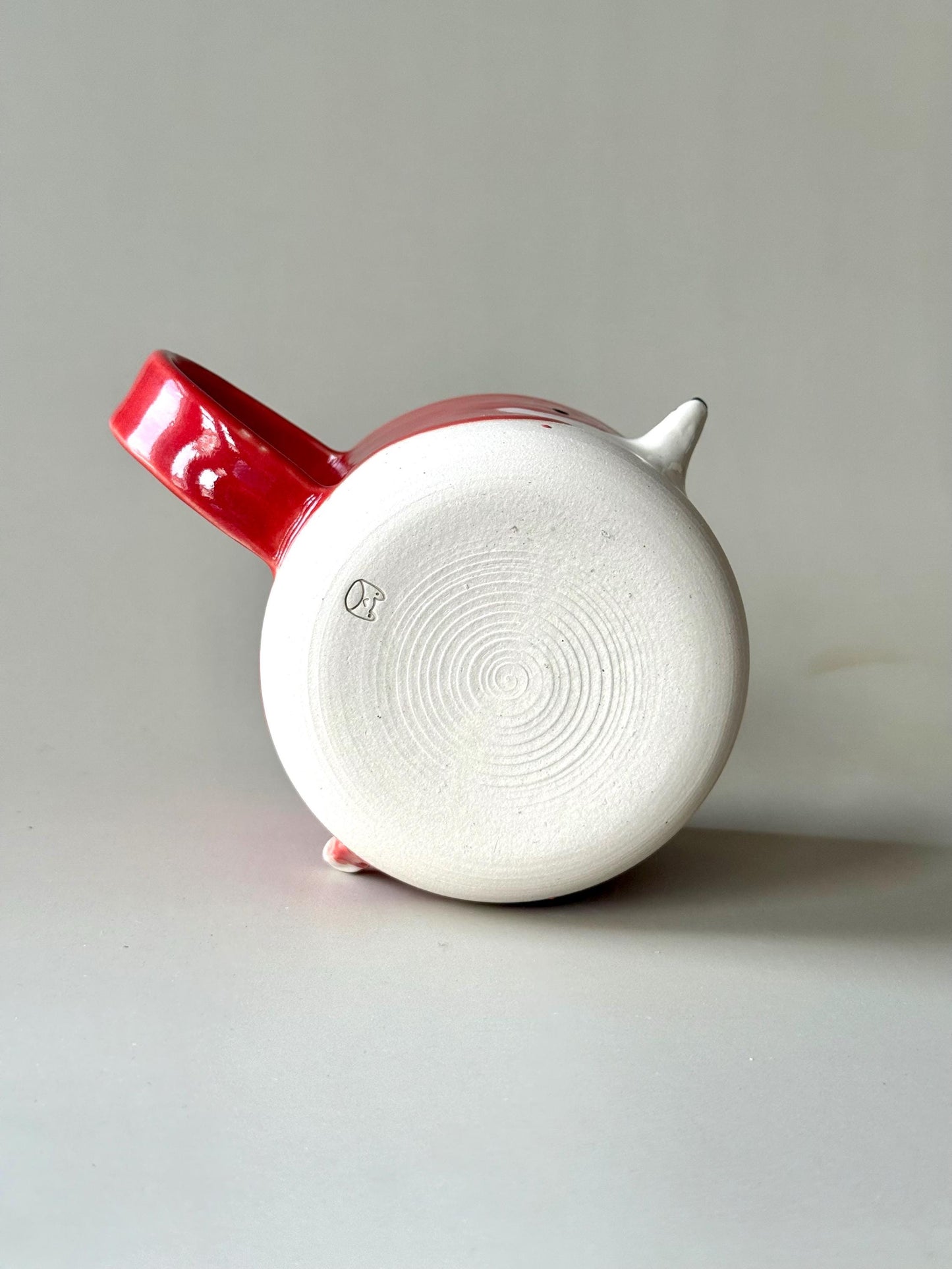 Red Fox Unique Handmade Ceramic Mug