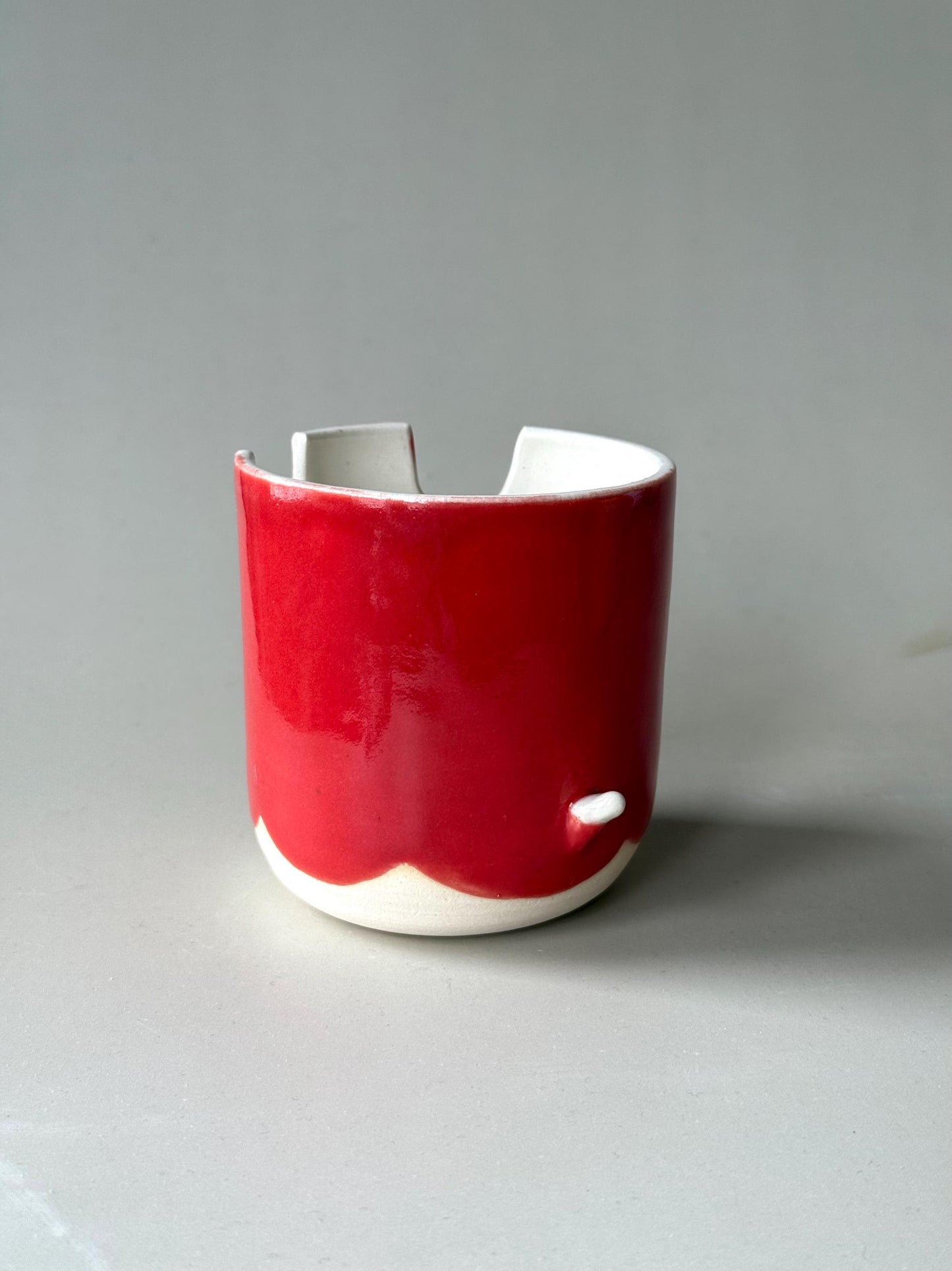 Red Fox Glasses Holder & Pen Pot for Desk / Study / Organisation