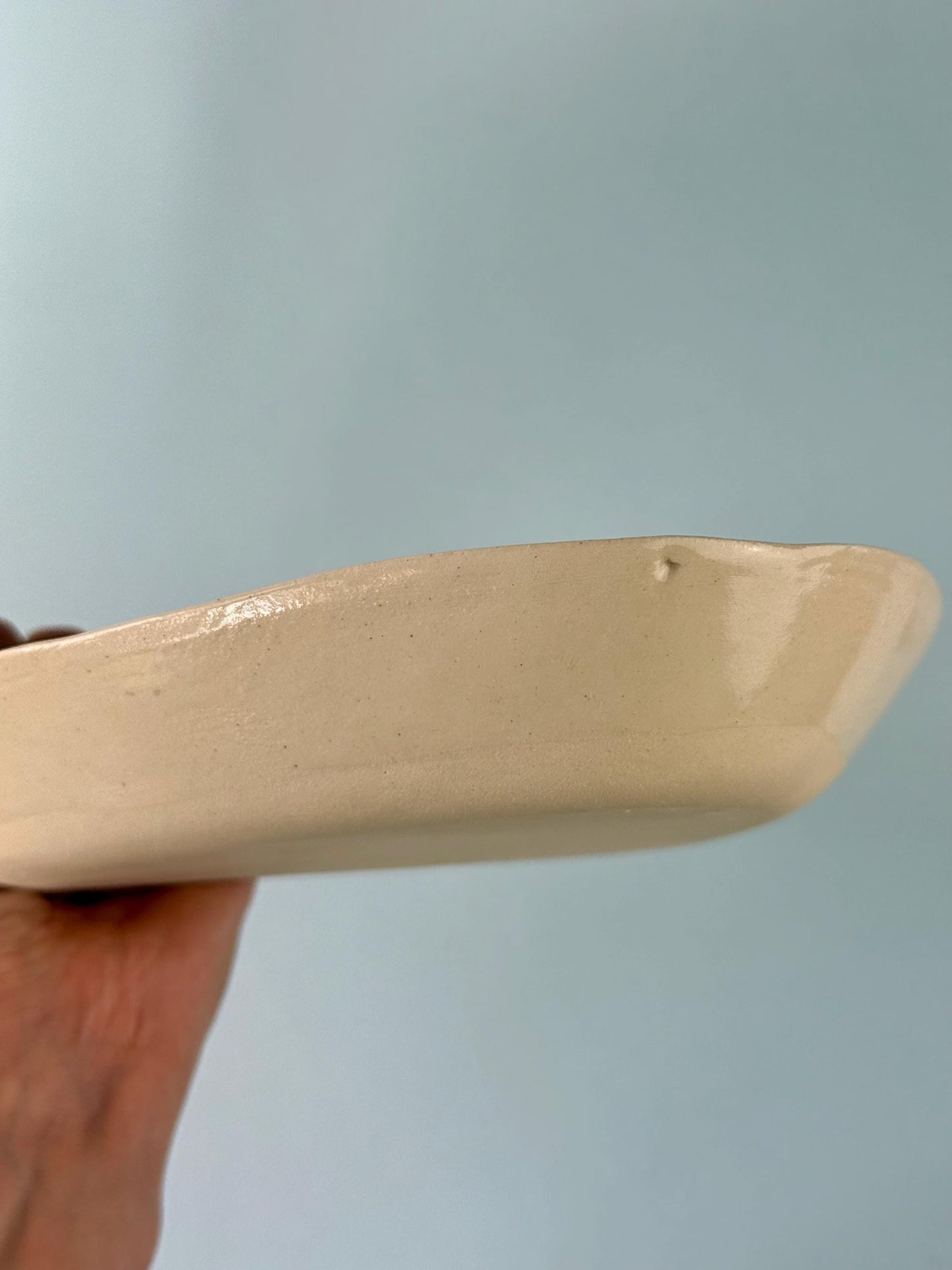Pink Fish Triangle Plate