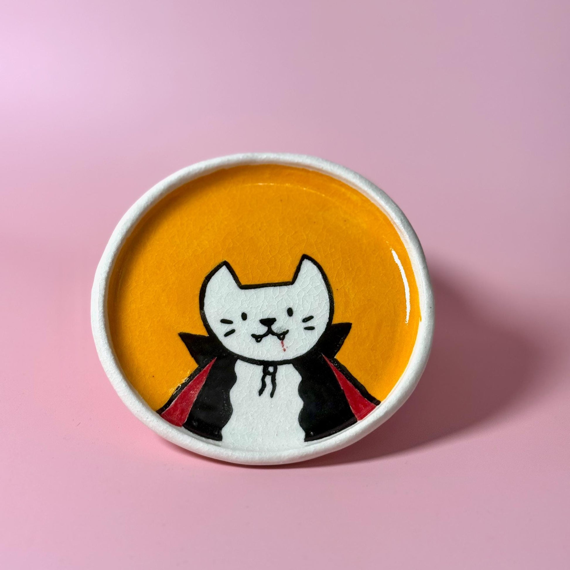 Cat Series Trinket Dish Key Holder Coaster