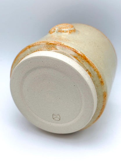 Ammonite Fossil Handmade Small Tumbler Cup